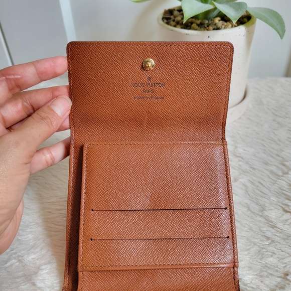 💕Authentic LOUIS VUITTON Compact Wallet Monogram - Picture 7 of 16